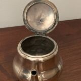 silver plated teapot