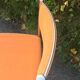 Ensemble 3 chaises acier chromé avec 1 tabouret 70’s