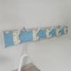 Vintage wall coat rack from the 60s/70s