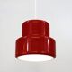Suspension rouge Jo Hammerborg années 1960