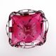 Bowl - Josef Hospodka - Sommerso Bohemian Crystal Pink