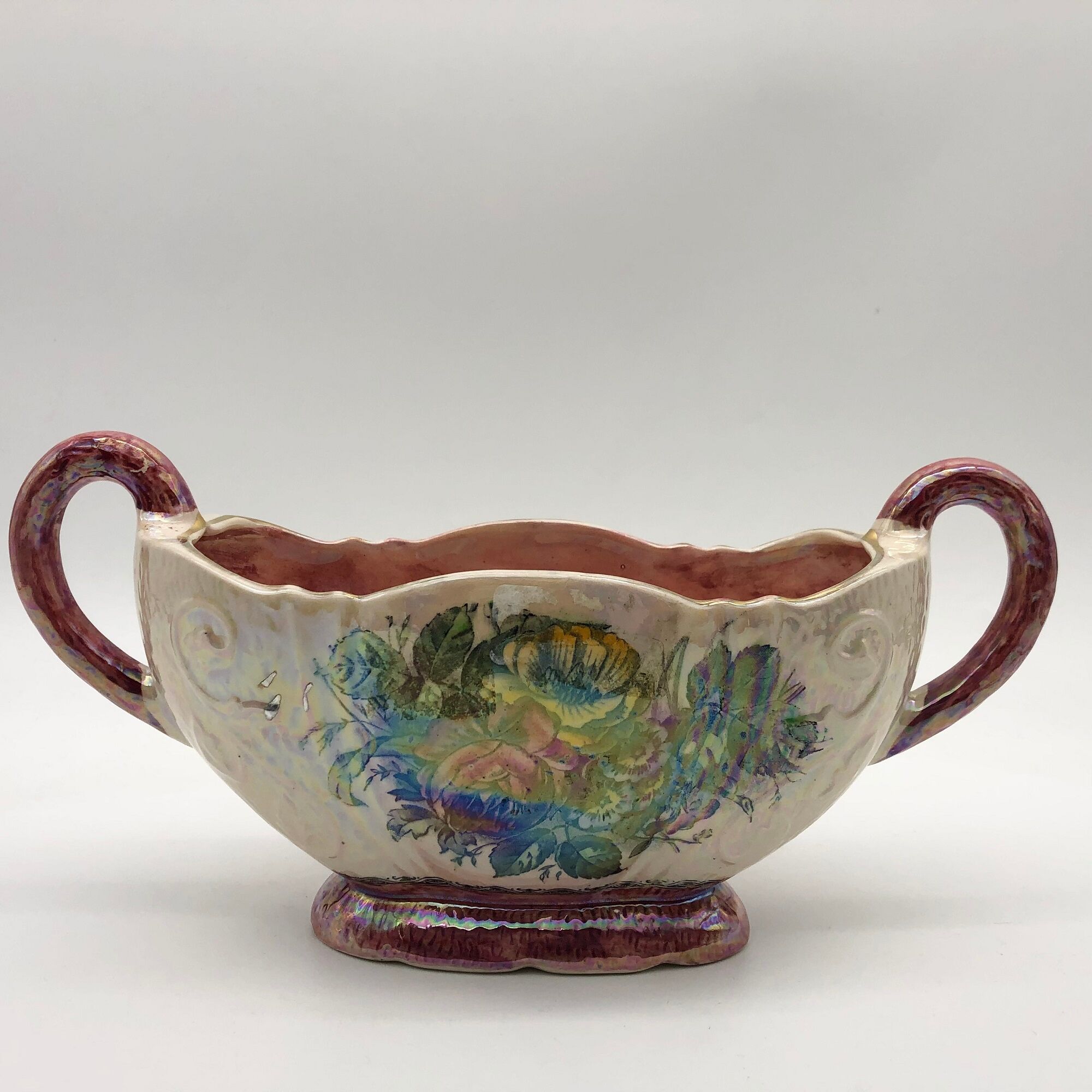 Vintage vase, British pottery, "Arthur Wood"