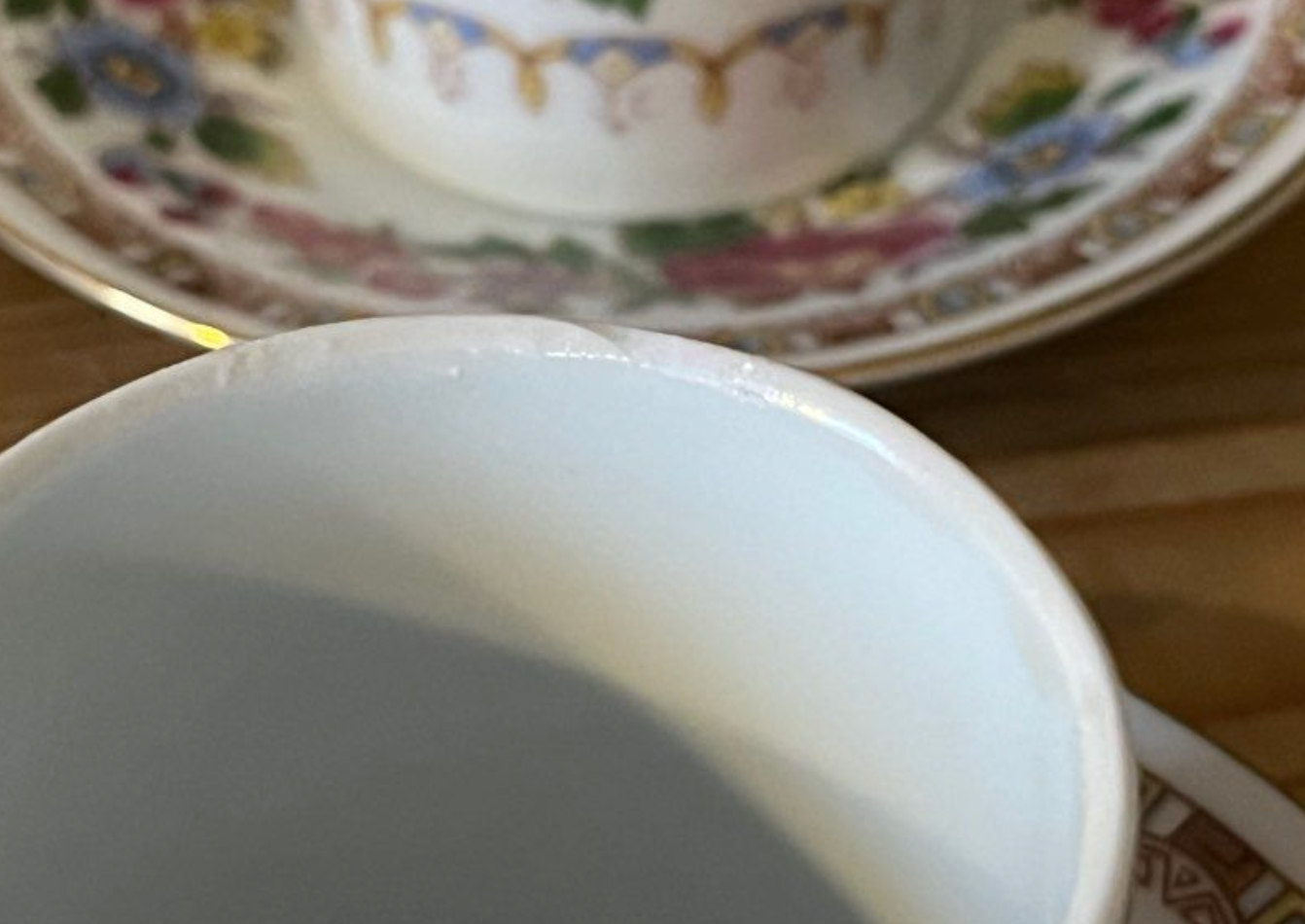 Porcelain tea or coffee set