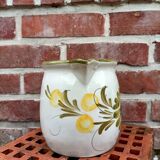 Vintage ceramic flower pitcher - Spring Water -