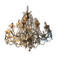 Stamp chandelier 18 fires 1900