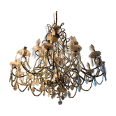 Stamp chandelier 18 fires 1900