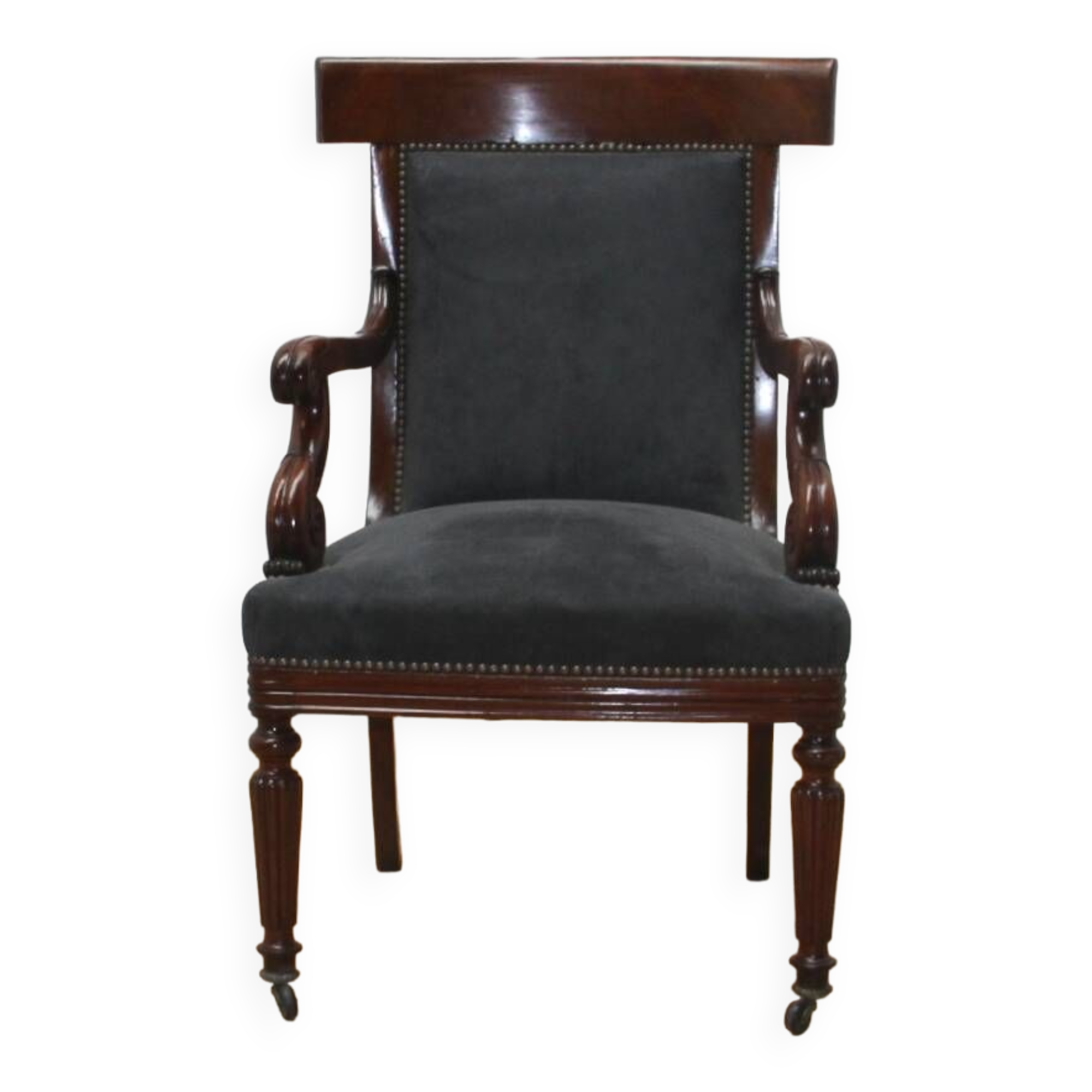 Louis Philippe style armchair