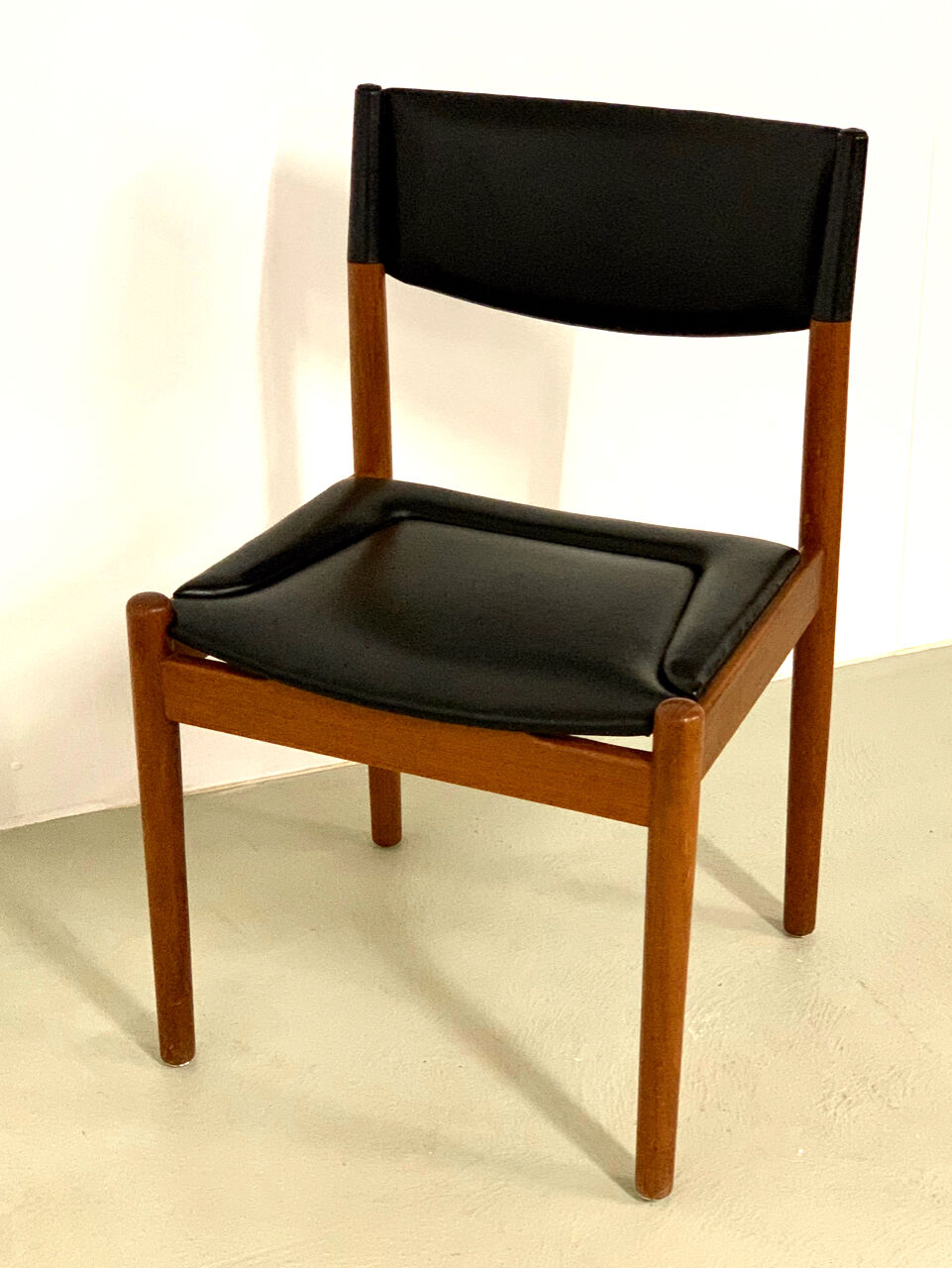 Danish Dining Chair by Erik Wørts Model Erika, 1960s