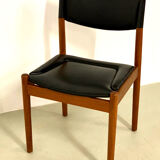 Danish Dining Chair by Erik Wørts Model Erika, 1960s