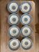 Set of 8 gien 1937 garland soup plates