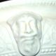 Rare Wedgwood "Patrician" molded opaque earthenware tureen, garland mascaron, England