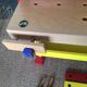 Child wooden workbench