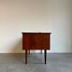 Bureau vintage en teck à deux faces