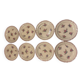 Bernardaud porcelain dessert plates