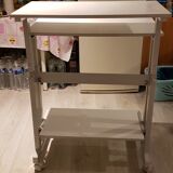 Office like new with wheels, with 3 levels, adjustable in height