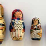 Nesting dolls bicentennial of the French Revolution