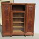 Wardrobe, Art Deco period library, pine pigne, 1930s