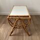 Rattan coffee table