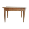 Table bois rénovée