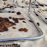 Set of 6 B32 chairs Marcel Breuer Italy design -1970s