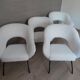 A set of four armchairs, Poland, 1960s