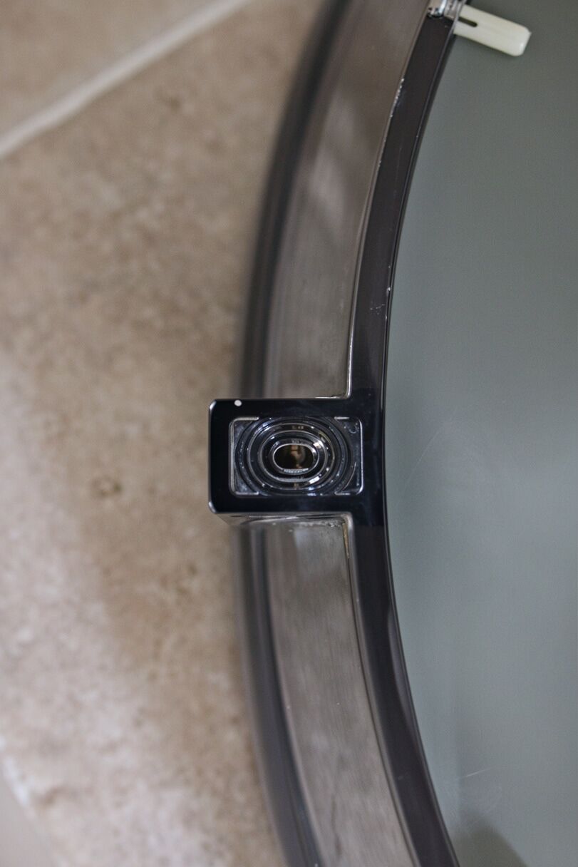 Miroir plexiglas fumé 1977
