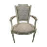 Shabby chic armchair, Louis XVI style