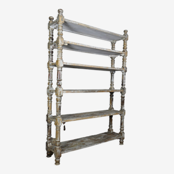 Etagere indienne sculptée