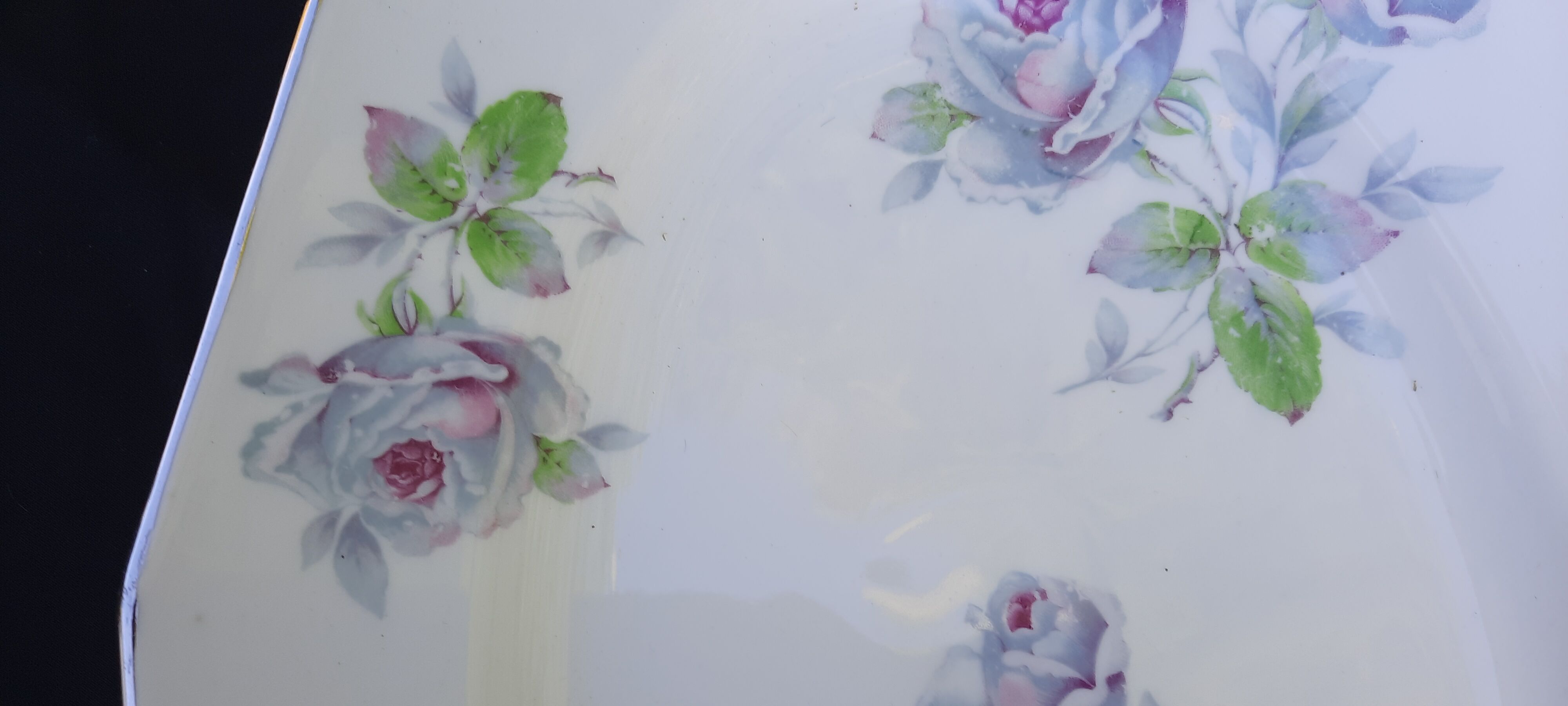 2 porcelain oval dishes