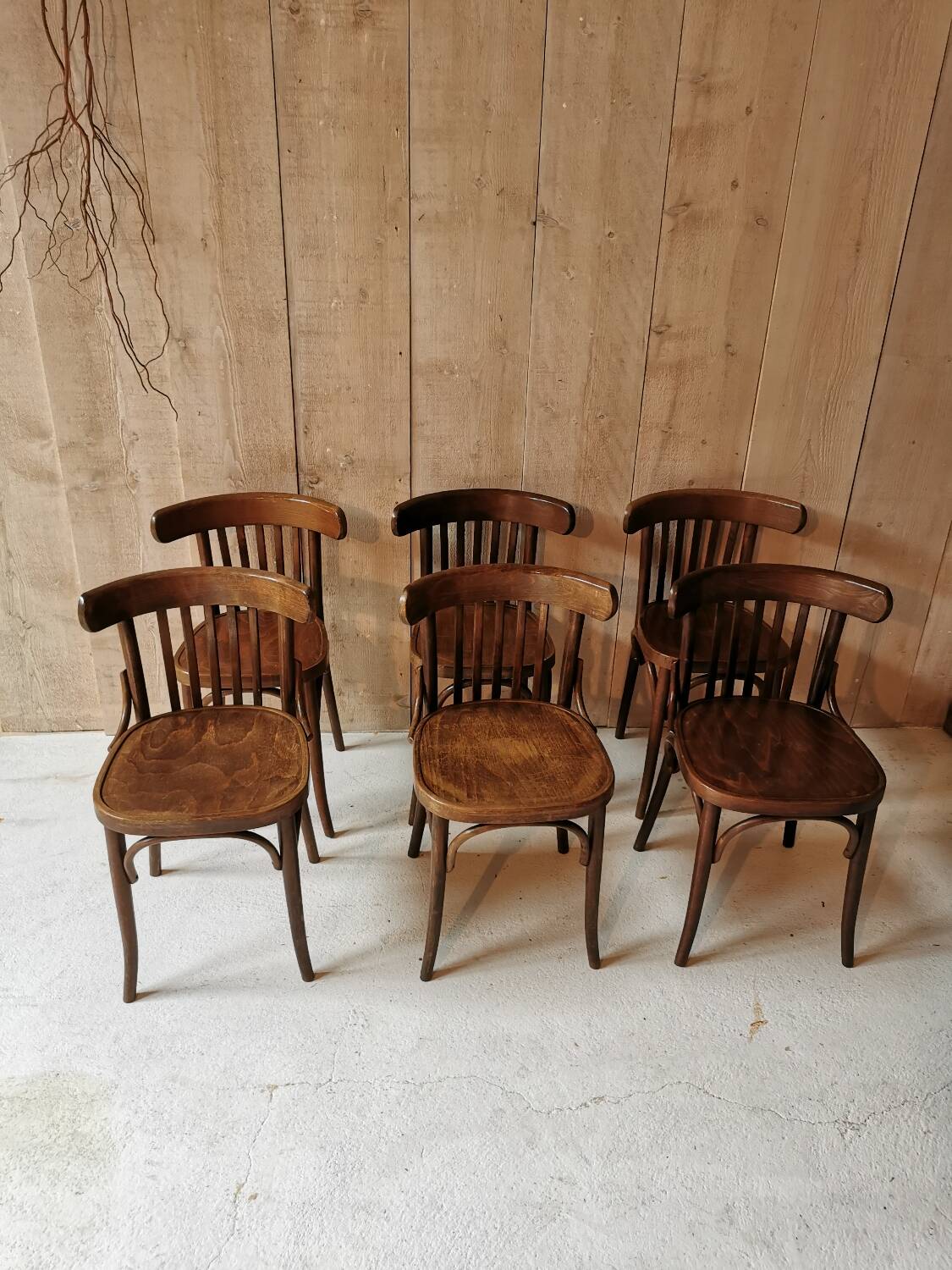 6 chaises bistrot