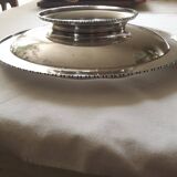 Silver metal dish