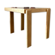 Table basse en bois clair et céramique émaillée 4 x 49,5 cm