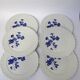 6 dessert plates Lunéville