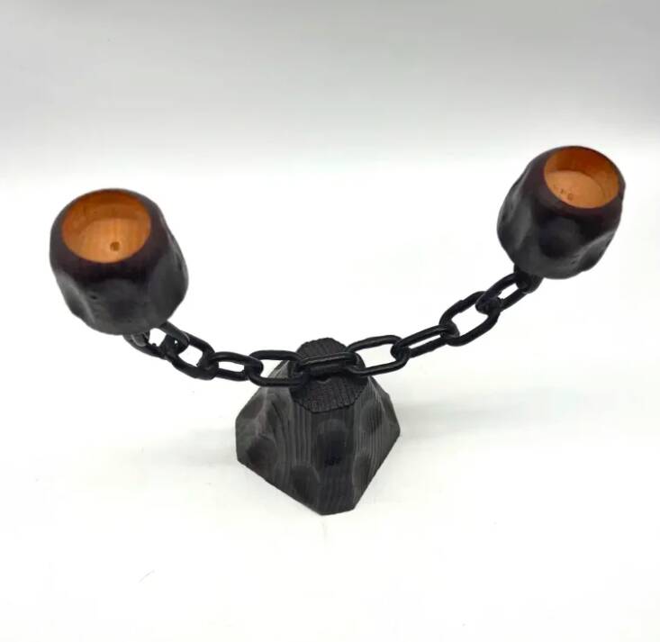 Brutalist chandelier, 1950