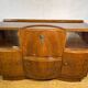 Art Deco Vintage Burr Walnut Cocktail Cabinet Sideboard Beautility1930-1940