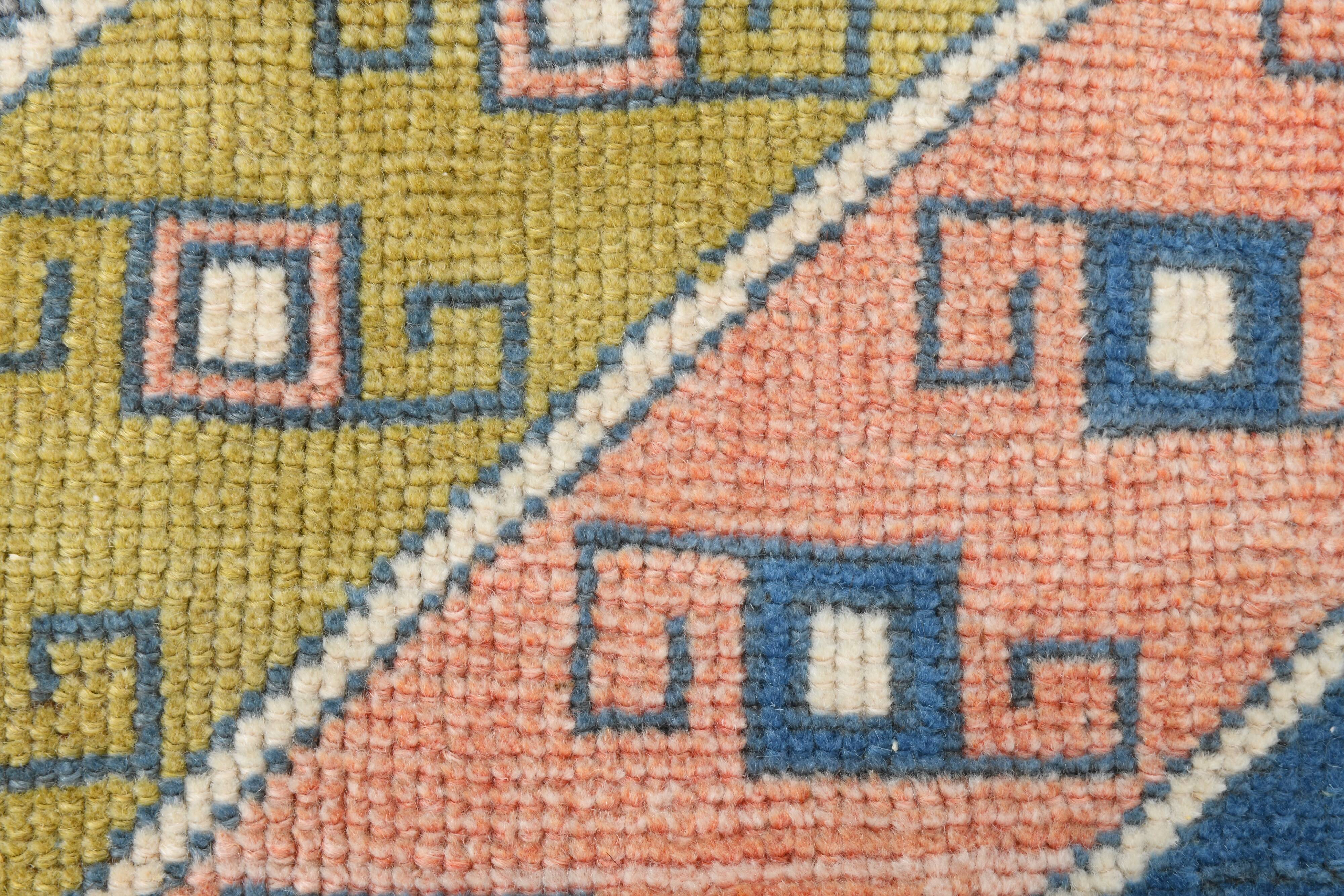 2x9 Modern Oushak Runner Rug 77x277Cm