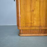 1940s pair of Art Deco bedside tables, Czechoslovakia