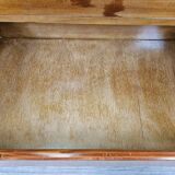 Art decò sideboard in thuja and walnut