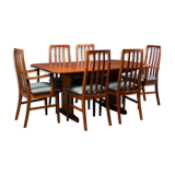 G Plan table & 6 chairs 1960