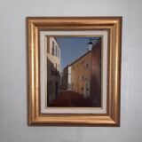 Une rue de Cassis Philippe Letestu (1949 -2011)