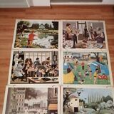 Set of educational posters