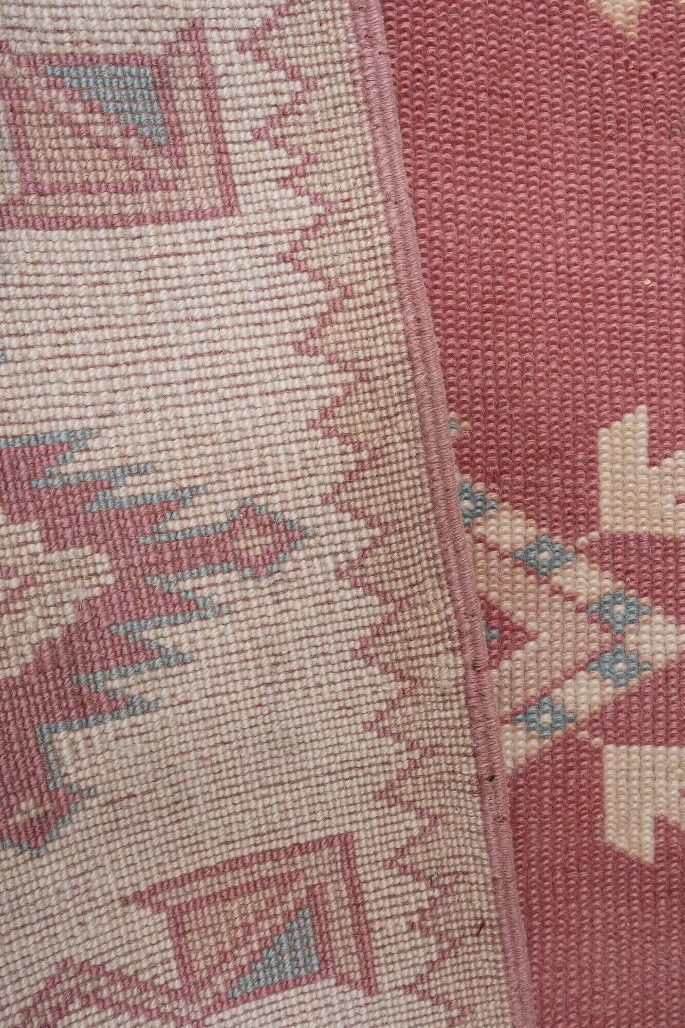 Vintage Turkish hallway rug 81x500 cm