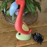 Toucan lamp, vintage penguin