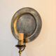 Set of 2 vintage wall sconces Ari KV 1500 – patinated bronze – Ø 25 cm