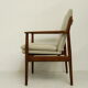 Fauteuil d'Arne Vodder en palissandre Danemark années 1960