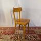 Set of 4 vintage wooden bistro chairs – Baumann style