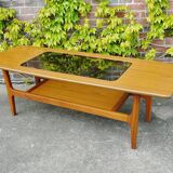 Scandinavian teak coffee table