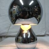 Chrome mushroom lamp 1970