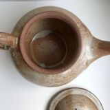 Artisanal sandstone teapot 70s