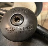 Armchair relaxation leather & footrest Stressless model Ekornes vintage 1980